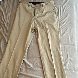 Slim Fit 33x34 Banana Republic Trousers - Tan